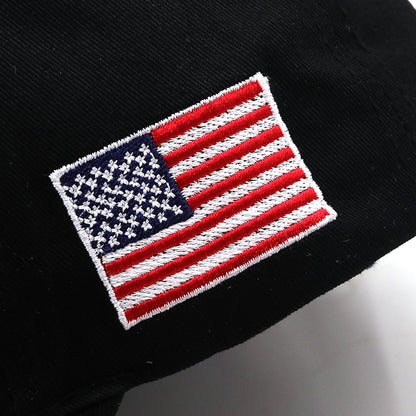 Letter USA Embroidery Baseball Cap Couple Outdoor