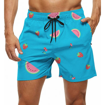 Men's Beach Swim Trunks Sports Quick-drying Five Points