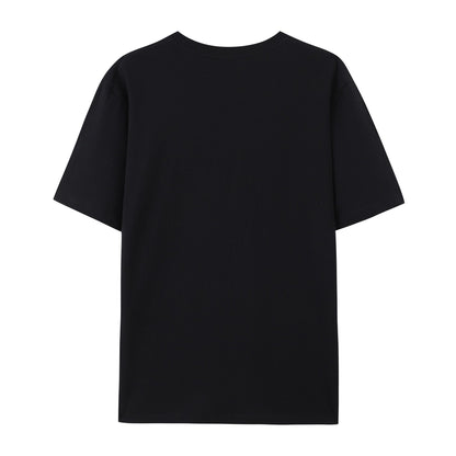 Cigarette Lighter Black Cotton Short Sleeve