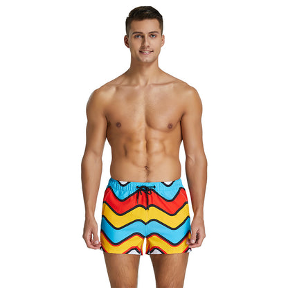 Summer Men's Beach Fashion Colorful Casual Shorts