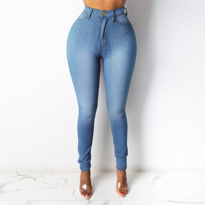 Fashion Women's Wear Jeans Slim Fit