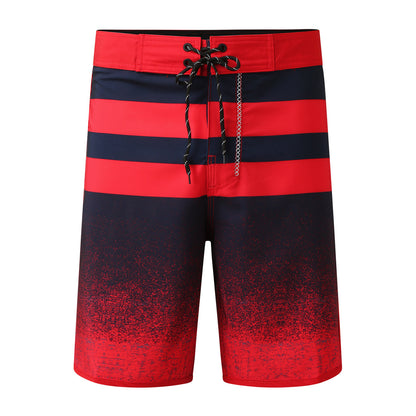 Men's Surfing Four-sided Elastic Quick-drying Sports Casual Shorts