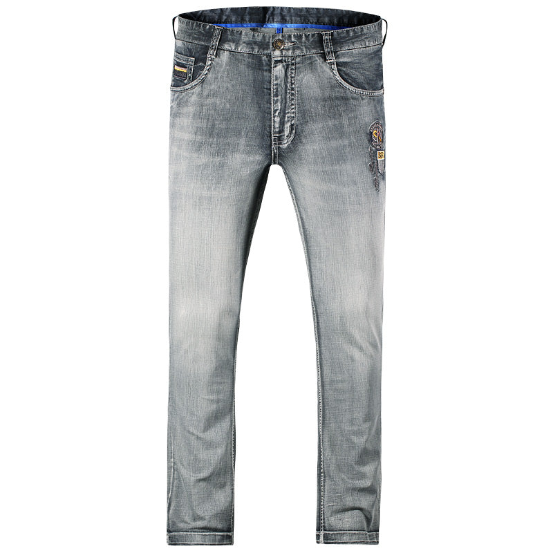 Men's Fashionable Loose Straight Jeans