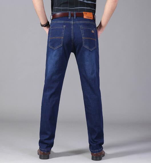 Jeans men's wash thin