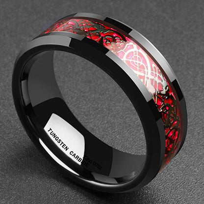 Dragon Pattern Ring Domineering Male And Female Students