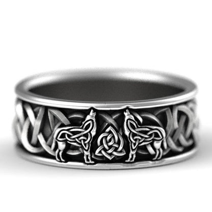 Wolf Totem Domineering Male and Female Ring