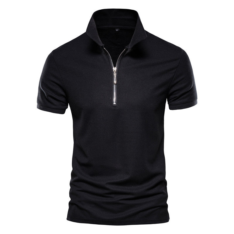 Polo Shirt Slim Short-Sleeved Cotton T-Shirt