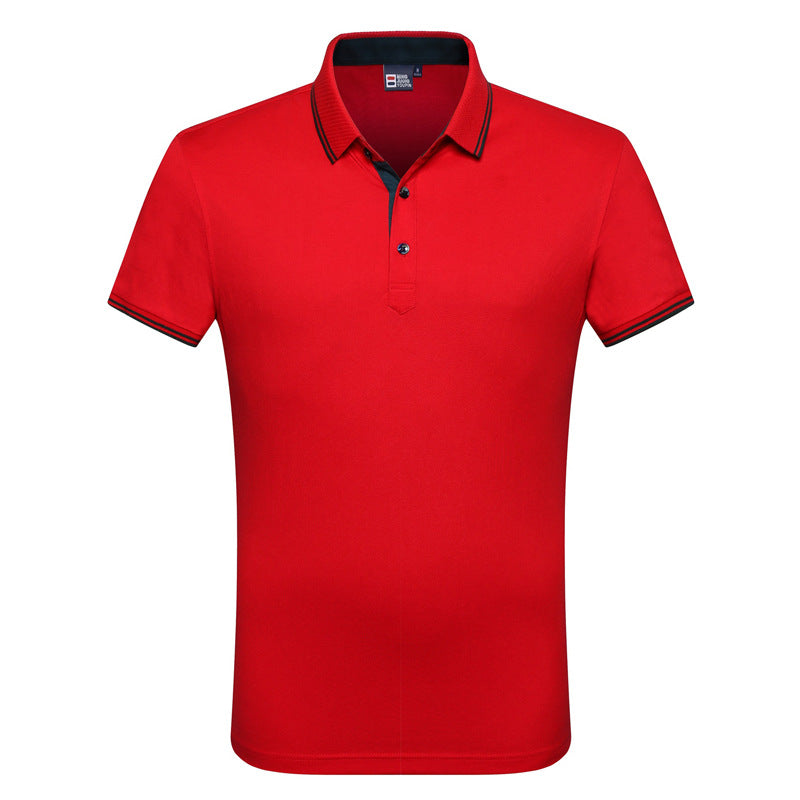 Short Sleeved Summer Business Polo Shirts