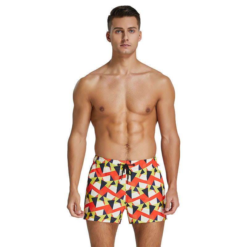 Summer Men's Beach Fashion Colorful Casual Shorts