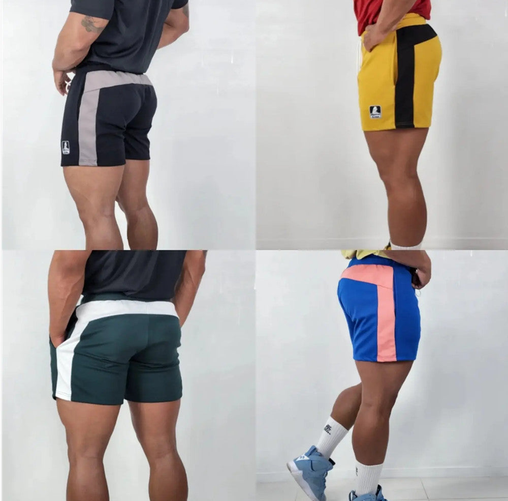 New Sports Pants Men's Summer Shorts Elastic Pants Woven Pants