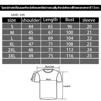 Men's 3D Digital Printing Casual Round Neck Short Sleeves