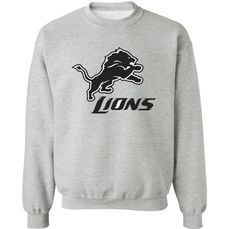 Detroit Lions Crew Neck Pullover Sweater