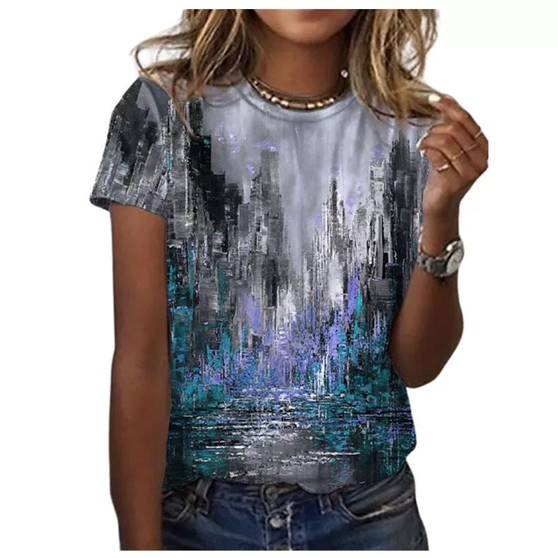 Printed Summer Trend European And American Women's Clothing