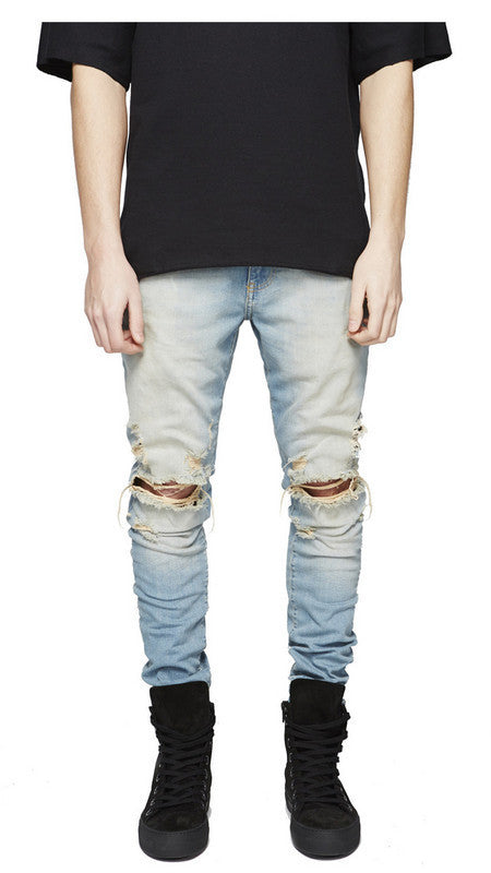 Men's ripped jeans