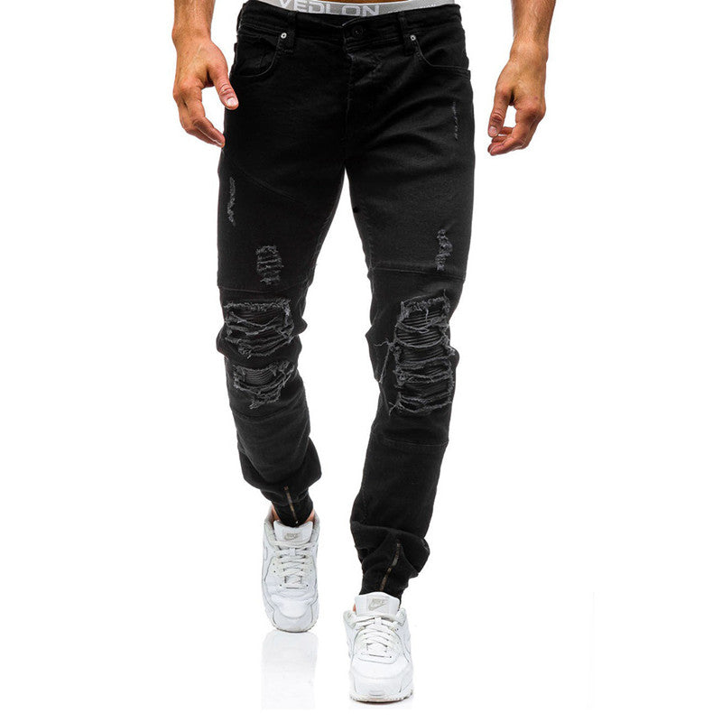 Men's ripped jeans