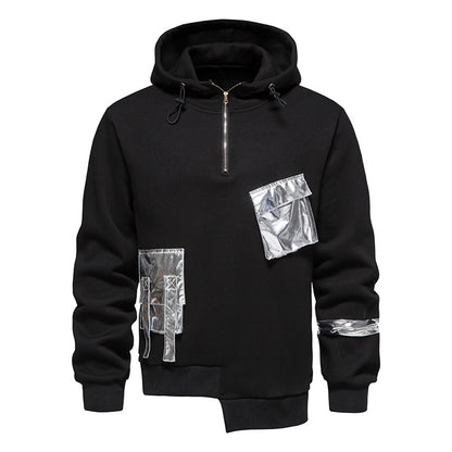 Men's Loose Dark Hoodie