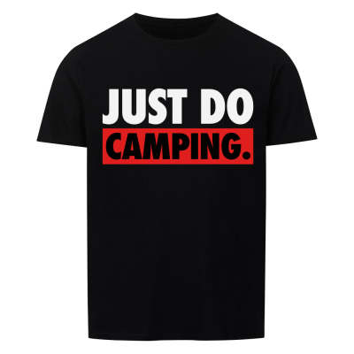 Europe And America Just Do Camping Digital Printing Casual Short Sleeve