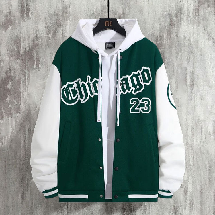 American Baseball Jacket Baggy Casual Jacket