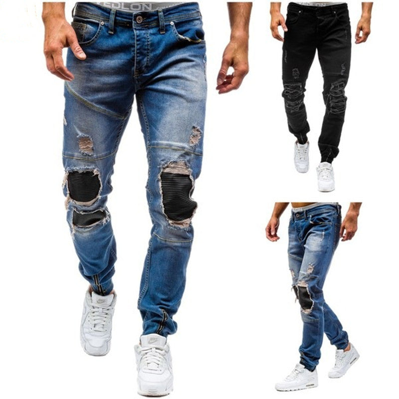 Men's ripped jeans