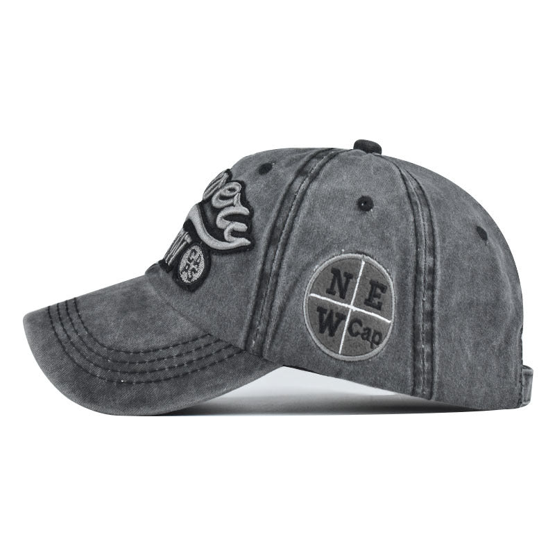 New Large Letter Stereo Embroidered Baseball Hat