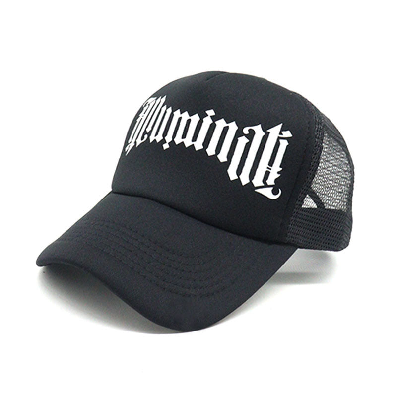 Summer Letter Printing Sunshade Baseball Cap