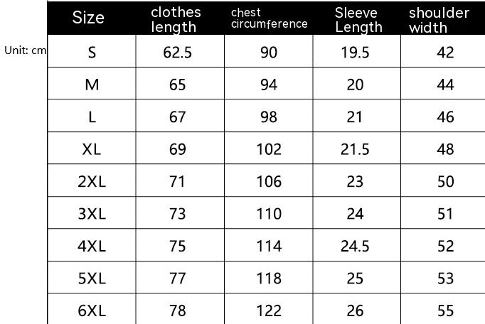 Men's Summer Korean Style Trendy Loose Casual Short Sleeve