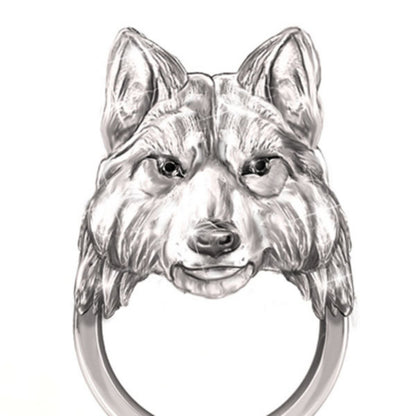 Wolf Totem Domineering Male and Female Ring