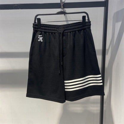 Fashion Ribbon Striped Men's Summer New Shorts