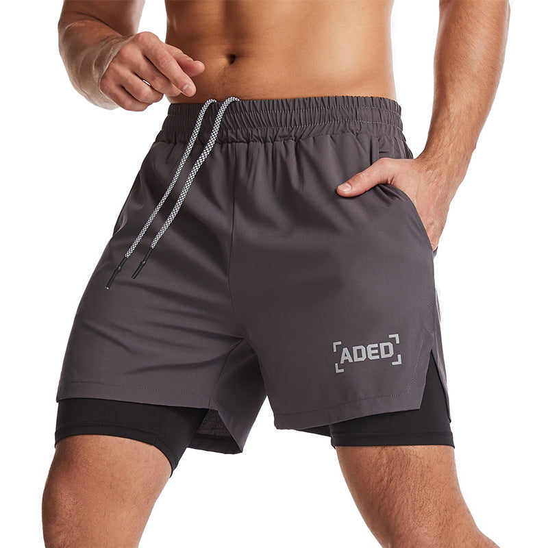 Quick-drying Woven Casual Crazy Muscle Sports Shorts