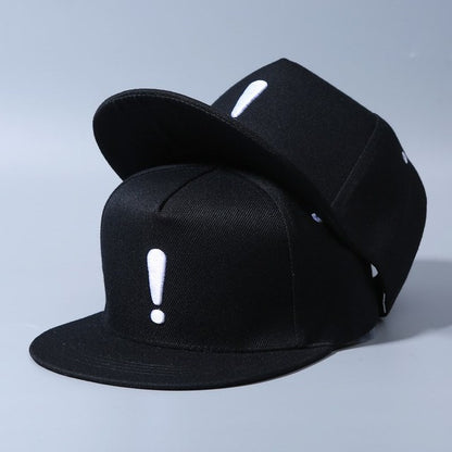 Exclamation Mark Embroidered Baseball Cap