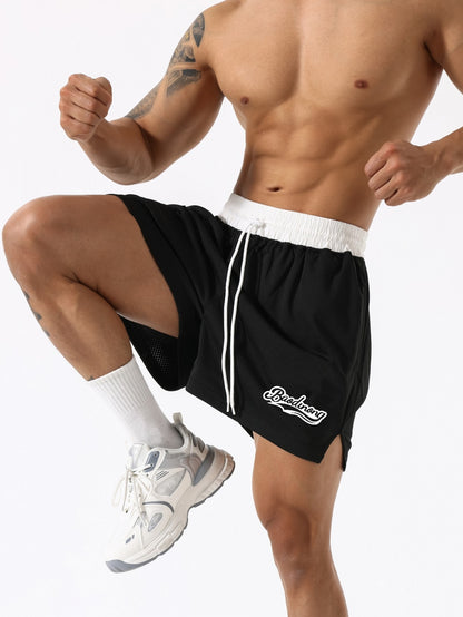 New Men's Breathable Quick-dry Basketball Sports Pirate Shorts