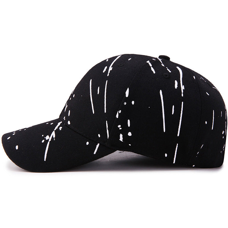 Graffiti Full Printing Korean Version Fashion Baseball Cap