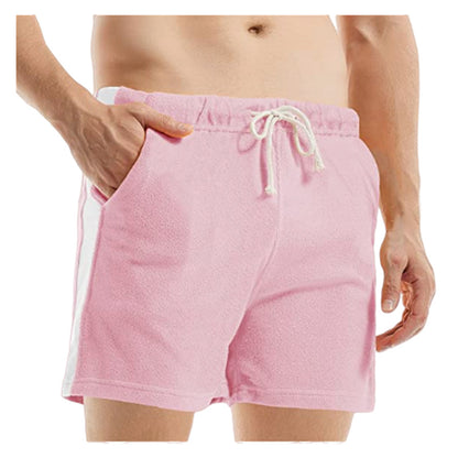 Summer New Men's Sports Leisure Cotton Linen Shorts