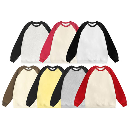 Color-block Crew Neck Sweater Men