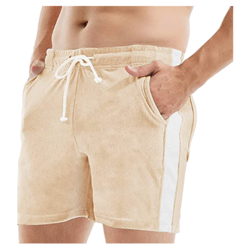 Summer New Men's Sports Leisure Cotton Linen Shorts