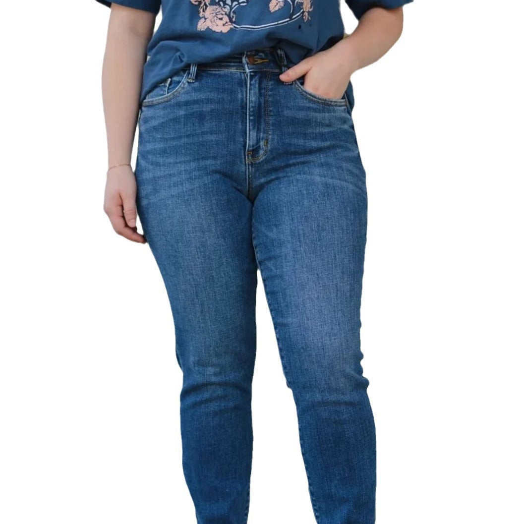 Women's Slim Pull-up Jeans