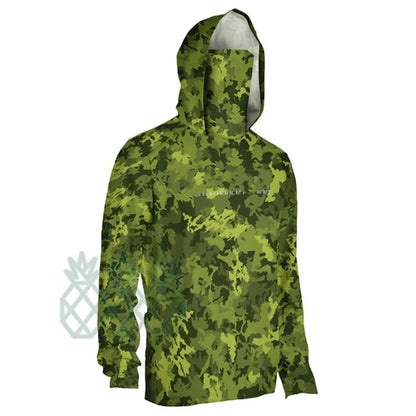 Men's Fishing Hooded Sun Protection Clothing Summer