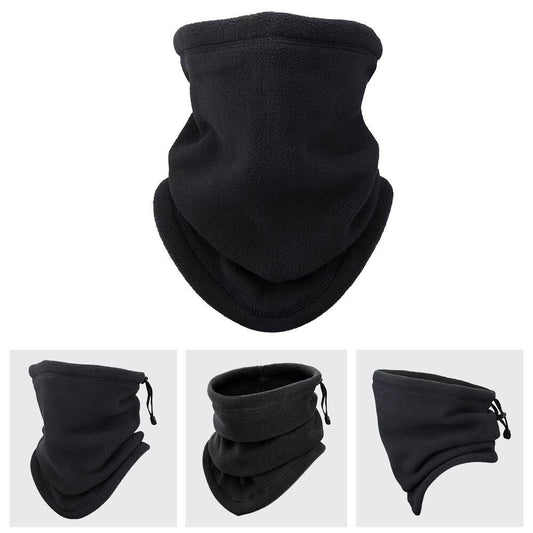 Winter Windproof Scarves Fleece Tube Scarf Mask Soft Half Face Cover SKi Snowboard Neck Warmer Gaiter Fashion Women Men Winter Fleece Face Mask Scarf Balaclava Neck Warmer