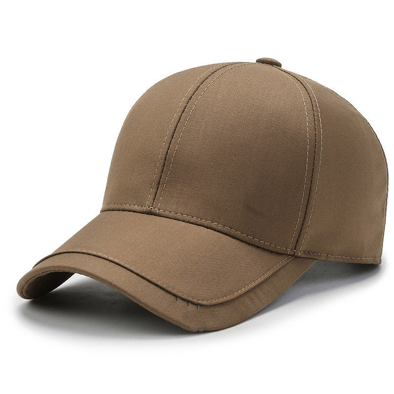 Hard Top Men's Baseball Hat Sunshade