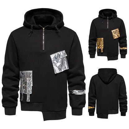 Men's Loose Dark Hoodie