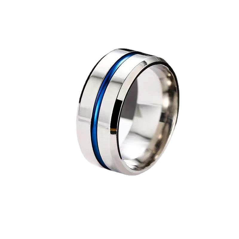 Men's Fashionable Stainless Steel Non-fading Ring