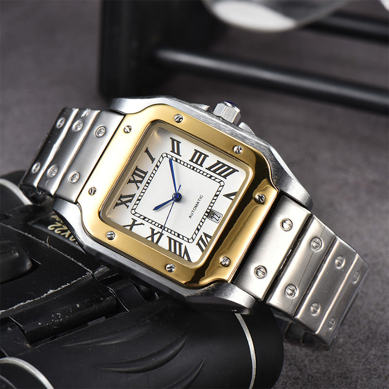 Stylish Personality Quartz Square Watch