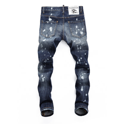 Fashion Ripped Jeans Men's Pants