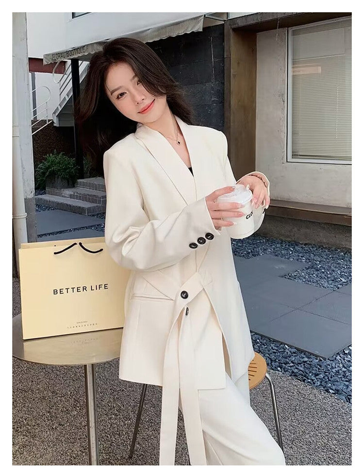 Suit Two-piece Suit Casual Small Suit Women