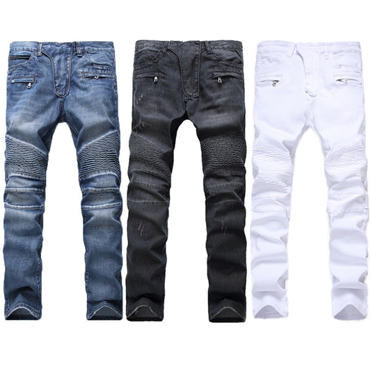 High street trendy men's slim Leggings