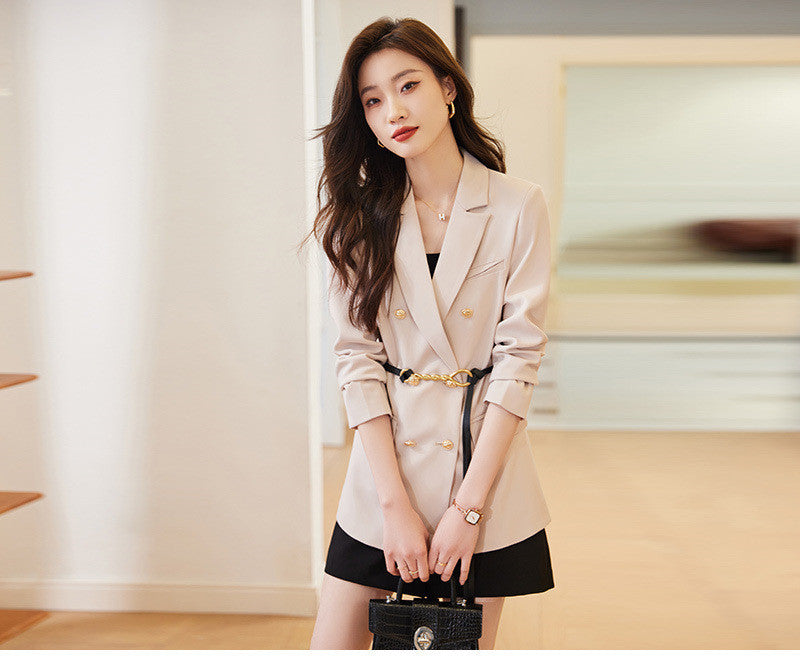 Women's Loose Mid-length Business Suit