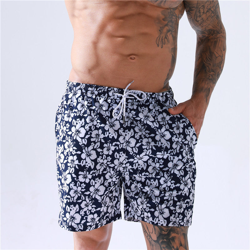 European And American Seaside Holiday Loose Surfing Shorts