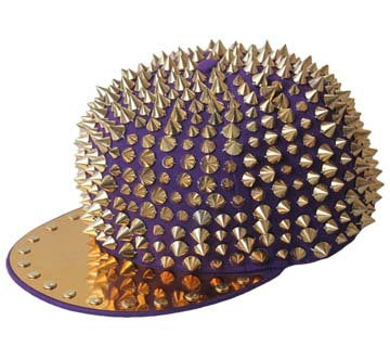 Punk Full Pointed Rivet Street Hip Hop Hat