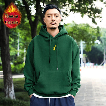 Men's Fashionable All-matching Pullover Hoodie Top