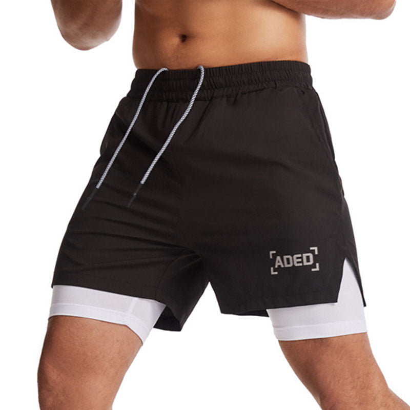 Quick-drying Woven Casual Crazy Muscle Sports Shorts